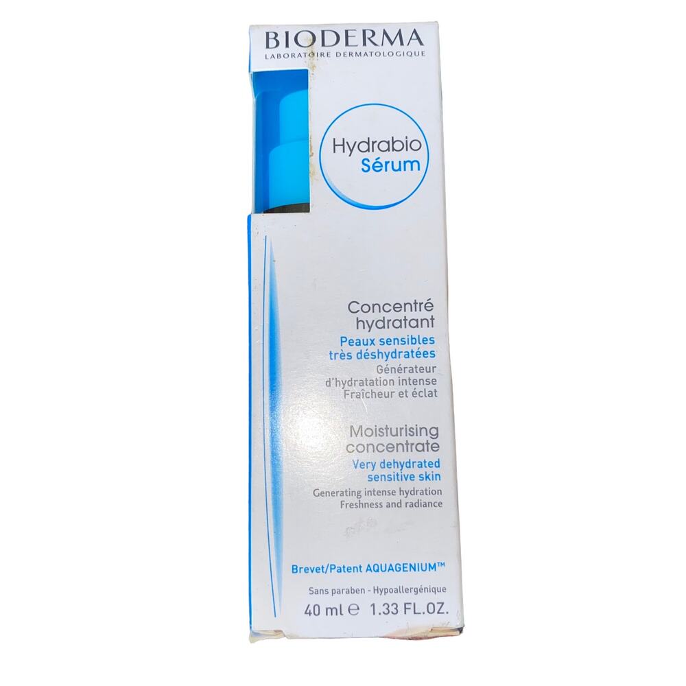 Bioderma HYDRABIO SERUM 1.3oz Moisturizing CONCENTRATE dehydrated skin 01/22